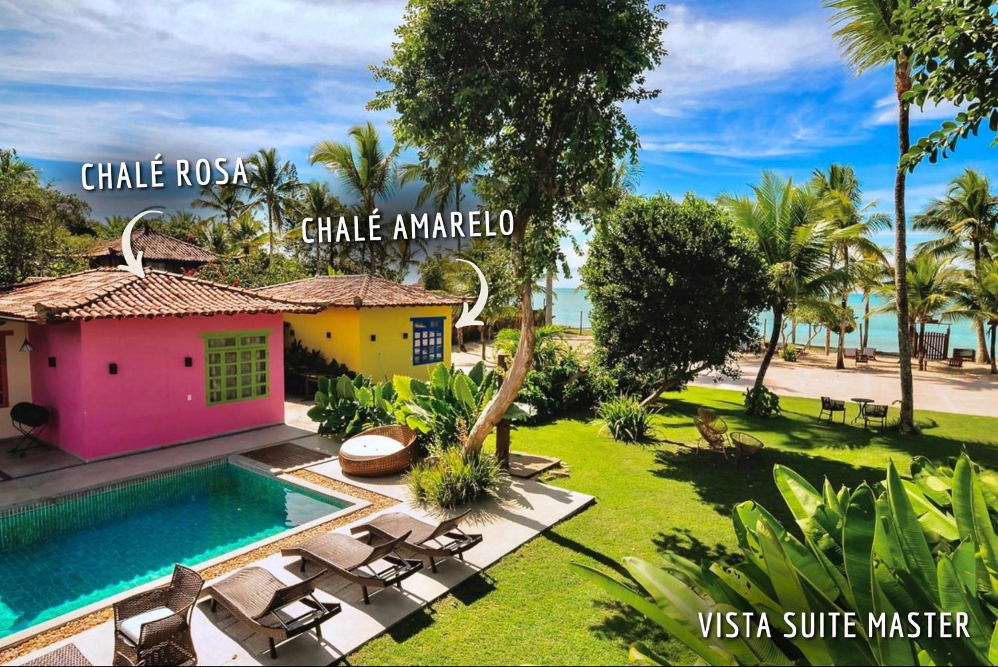 Villa com 8 suites na Beira do mar - Arraial DAjuda Porto Seguro Exterior foto